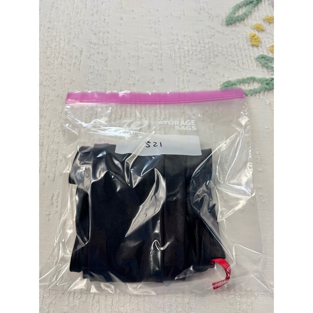 SPANX Small Petite Faux Leather Leggings High Waist Black Pull On Pants‎ - Picture 9 of 9